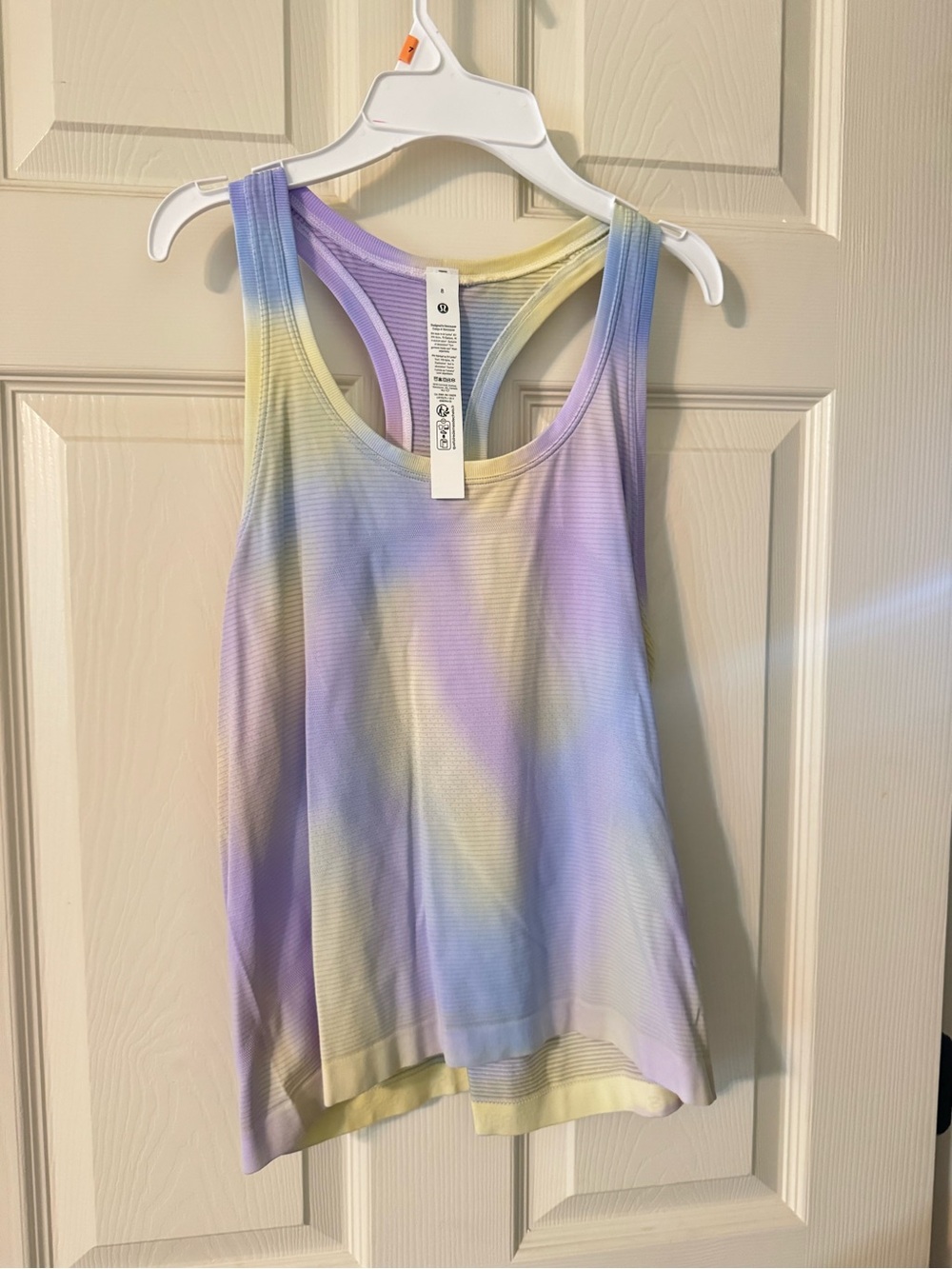 Lululemon rainbow razorback tank top